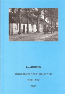 Cover of Jaarboek Pladella Villa 2003 book