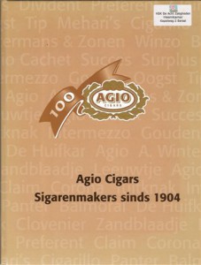 Cover of Agio Cigars: Sigarenmakers sinds 1904 book