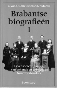 Cover of Brabantse biografieën: levensbeschrijvingen van bekende en onbekende Noordbrabanders book