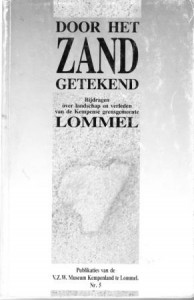 Cover of Door het zand getekend: bijdragen over landschap en verleden van de Kempense grensgemeente Lommel book