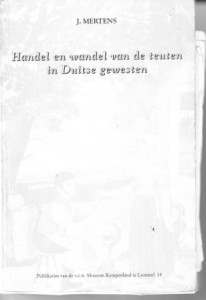 Cover of Handel en wandel van de teuten in Duitse gewesten book