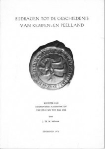 Cover of Register van Eindhovense Schepenakten van juli 1509 tot juli 1511: Bijdragen tot de geschiedenis van Kempen- en Peelland book