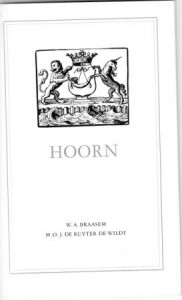 Cover of Hoorn book