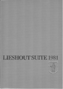 Cover of Lieshout suite 1981 book