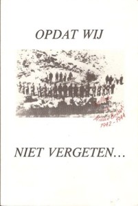 Cover of Opdat wij niet vergeten… Fusillades in Midden-Brabant 1942-1944 book