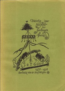 Cover of Twintig jaar Meifeest ter Speelbergen Beerzel: 1958 – 1978 ten huize van dr. Jozef Weyns book