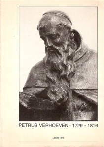 Cover of Petrus Verhoeven (Uden 1729 -1816) : beeldhouwer uit de laatste periode van de schuurkerken book