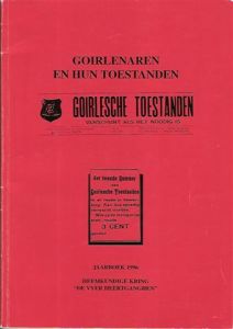 Cover of Goirlenaren en hun toestanden: Jaarboek 1996 HK “De Vyer Heertganghen” book