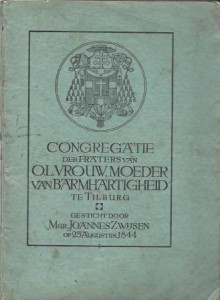 Cover of Verleden en heden van de Congregatie der FRATERS van O.L. VROUW, MOEDER van BARMHARTIGHEID te Tilburg no 2 book