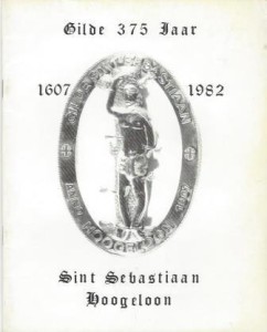 Cover of Sint Sebastiaan Hoogeloon 1607 – 1982:  Gilde 375 jaar book