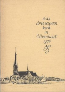 Cover of Drie eeuwen kerk in Ulvenhout 1648 – 1976 book