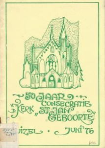 Cover of 50 jaar consecratie van de kerk “St. Jan Geboorte” Duizel book