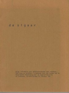 Cover of De sigaar book