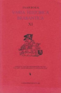 Cover of Jaarboek Varia Historica Brabantica XI book