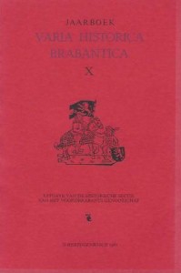 Cover of Jaarboek Varia Historica Brabantica X book