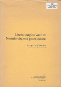 Cover of Literatuurgids voor de Noordbrabantse geschiedenis book