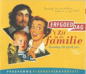 Cover of Erfgoeddag 2004 – ’t zit in de familie book