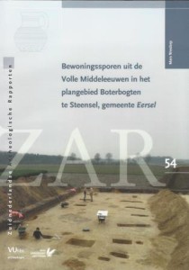 Cover of Bewoningssporen uit de Volle Middeleeuwen in het plangebied Boterbogten te Steensel, gemeente Eersel (ZAR 54) book