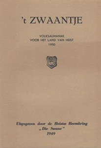 Cover of ’t Zwaantje: volksalmanak voor het land van Heist 1950 book