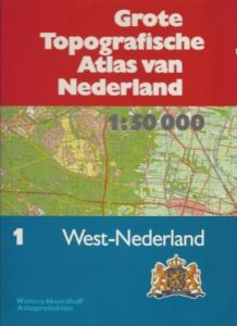 Cover of Grote Topografische Atlas van Nederland 1:50 000: 1, West-Nederland book