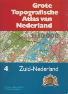 Cover of Grote Topografische Atlas van Nederland 1:50 000: 4, Zuid-Nederland book