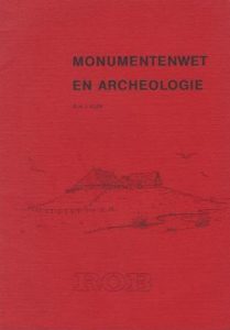 Cover of Monumentenwet en Archeologie (ROB) book