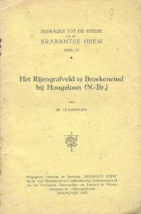 Cover of Het Rijengrafveld te Broekeneind bij Hoogeloon (N.-Br.) book
