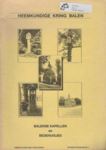 Cover of Balense Kapellen en Bedehuisjes book