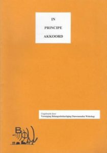 Cover of In principe akkoord book