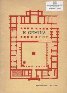 Cover of 10 Gemina: tentoonstelling over de opgravingen van een legioensvesting te Nijmegen 1951, 1957-1958, 1959-1967 book