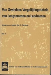Cover of Van Swindens Vergelijkingstafels van Lengtematen en Landmaten Deel II book