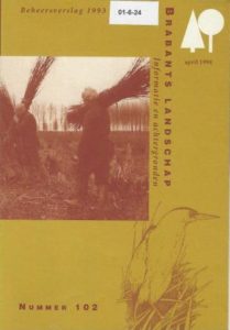 Cover of Brabants Landschap: Informatie en achtergronden Beheersverslag 1993 book