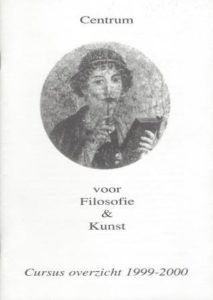 Cover of Centrum voor Filosofie en Kunst: Cursus overzicht 1999-2000 book