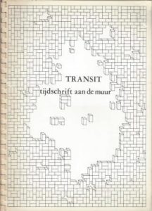 Cover of Transit: tijdschrift aan de muur book
