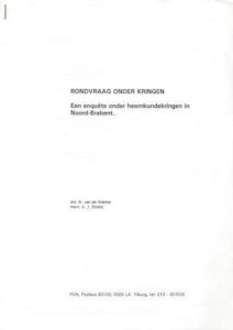 Cover of Rondvraag onder Kringen: Een enquête onder heemkundekringen in Noord Brabant book