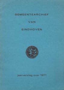 Cover of Gemeentearchief van Eindhoven: jaarverslag over 1971 book