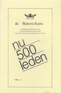Cover of De Waterschans 1984-4: Mededelingenblad van de Geschiedkundige Kring van stad en land van Bergen op Zoom book