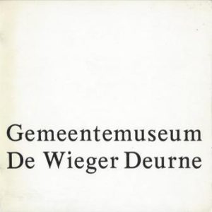 Cover of Gemeentemuseum De Wieger Deurne: Catalogus No 9 book