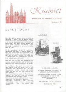 Cover of Kwintet: Nieuwsblad van de Vijf Monumentale Kerken van Antwerpen, Pinksteren – 1991 book