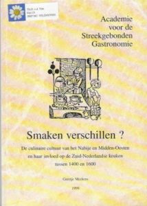 Cover of Academie voor de Streekgebonden Gastronomie: Smaken Verschillen? book
