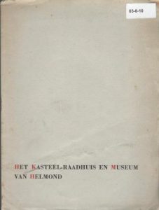 Cover of Het Kasteel-Raadhuis en Museum van Helmond book
