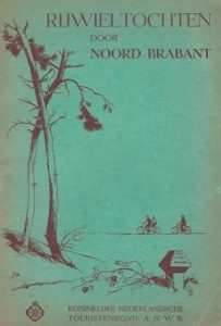Cover of Rijwieltochten door Noord-Brabant (ANWB) book