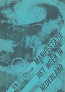 Cover of Het weer in Nederland: Manifestatie Simon Stevin Volkssterrewacht book
