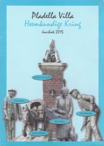 Cover of Jaarboek Heemkundige Kring Pladella Villa 2015 book