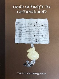 Cover of Oud schrift in Nederland: een leerboek voor de student book
