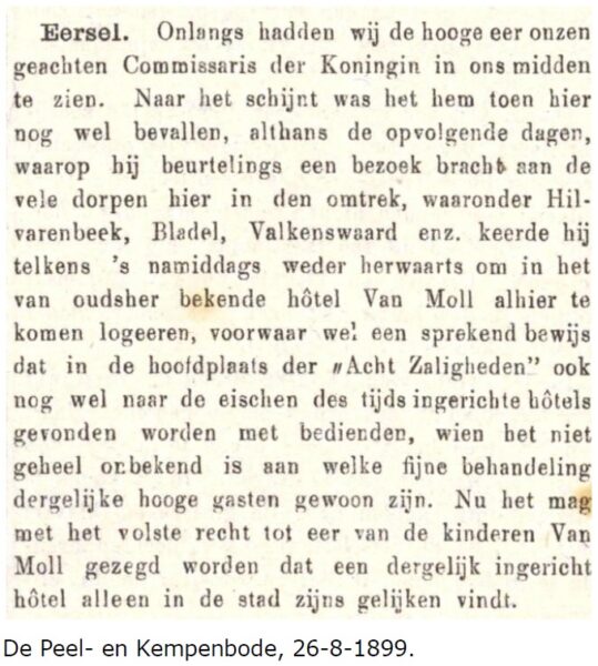 De Peel- en Kempenbode, 26-8-1899.