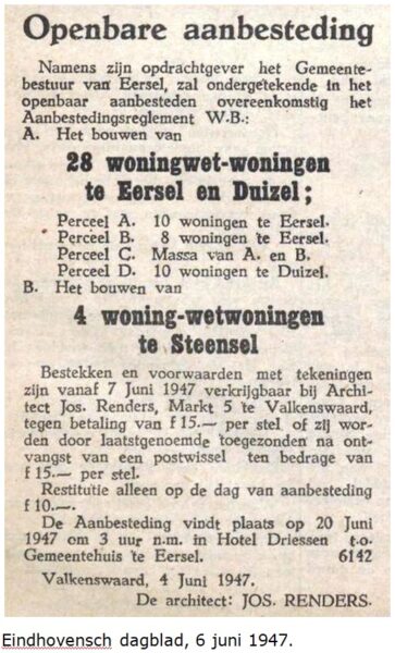 Eindhovensch dagblad, 6 juni 1947.