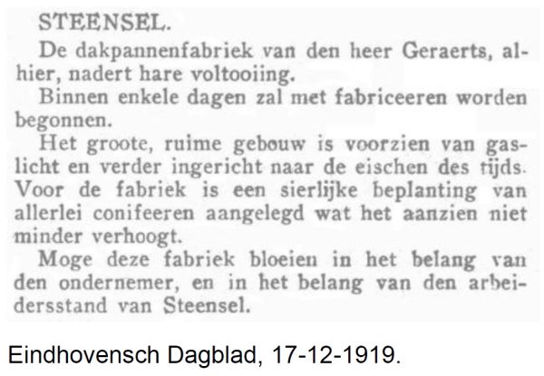 Stichting dakpannenfabriek aan Eindhovenseweg 61