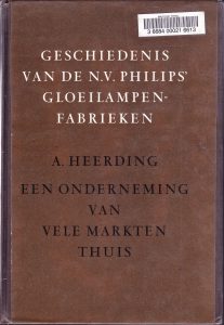 Cover of Geschiedenis van de N.V. Philips gloeilampen fabrieken book