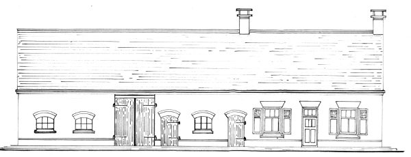 Oorspronkelijke tekening uit 1929 van Harry Kwinten uit Eersel (RHCe).